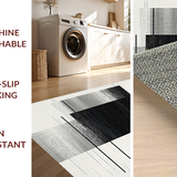 Artful Round Modern Aesthetic(Black)