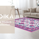 Whimsical Vintage Flower Motif(Pink)