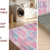 Artful Retro Hexagonal Layout(Pink)