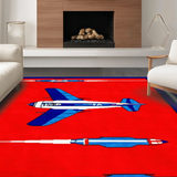 Chic Geometric Propeller Arrangement(Red)