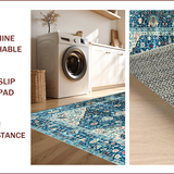 Rustic Ethnic Patterned Design(Blue)