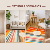 Artful Diamond Arrangement in Orange(Orange)