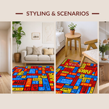Artistic Striking Color Blend(Black)