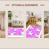 Whimsical Rainbow Texture(Pink)