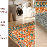 Elegant Vintage Lattice Design(Orange)