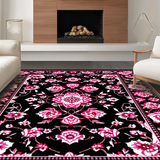 Sophisticated Pink and Black Elegance(Black)