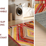 Chic Color blocked Geometric Style(Red)