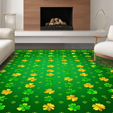 Charming Clover Floral Aesthetic(Green)