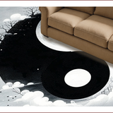 Yin Yang Black and White Meditation Space(Black)