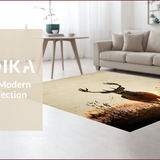 Deer Hide Patterned for Cozy Spaces(Beige)