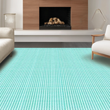 Vibrant Blue and Mint Coastal Design(Blue)
