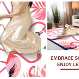 Tropical Pink Floral Embroidery(Pink)