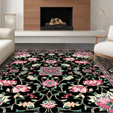Dark Earthy Tiled Aesthetic(Black)