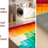 Artful Modern Curvilinear Design(Red)