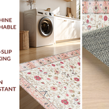 Playful Abstract Floral Fusion(Ivory)