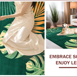Vibrant Tropical Leaf Aesthetic(Green)
