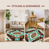 Minimalist Aztec Linear(Brown)