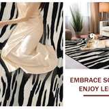 Stylish Modern Linear Zebra Elements(Black)