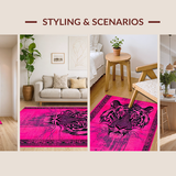 Striking High Pile Luxurious Texture(Pink)