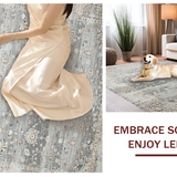 Minimalist Brown Ogee Visuals(Gray)