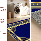Chic Symmetrical Navy Composition(Blue)