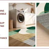 Chic Earthy Abstract Motif(Green)