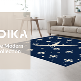 Dynamic Geometric Playful Motif(Blue)