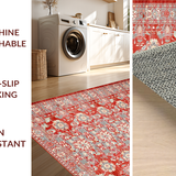 Vibrant Earthy Colorful Motif(Red)