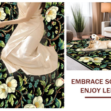 Artistic Colorful Petal Display(White)