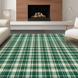 Chic Multi Colored Textile Harmony(Green)