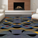 Mid century Monochrome Arch Motif(Gray)