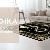 Chic Lunar Snake Decorative(Black)