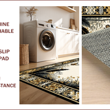 Wildlife Artistic Cheetah Motif(Beige)