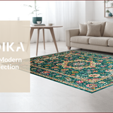 Cozy Abstract Patterned Elegance(Blue)