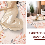 Vibrant Boho Leafy Design(Beige)