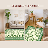 Elegant Earthy Floral Accents(Green)