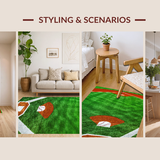 Vibrant Red and White Aesthetic(Green)