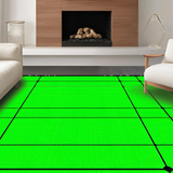 Elegant Minimalist Leaf Arrangement(Green)