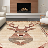 Elegant Rustic Symmetrical Lines(Beige)