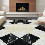 Trendy Open Space Geometric(Black)