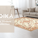 Modern Whimsical Nature Motifs(Beige)