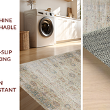 Artful Vibrant Trellis Composition(Beige)