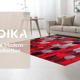 Trendy Abstract Circular Visuals(Red)