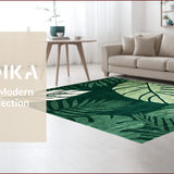 Vibrant Leafy Coastal Elegance(Green)