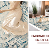 Chic Rustic Diamond Motif(Blue)
