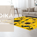 Elegant Dark Floral Composition(Yellow)