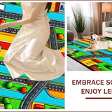 Kids Traffic Road Playmat(Yellow)