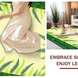 Contemporary Light Green Accents(Beige)