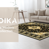 Chic Ethnic Linear Motif(Black)