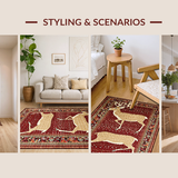 Luxurious Woodland Inspired Decor(Red)